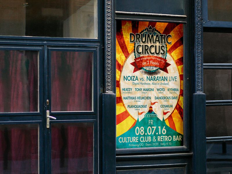 Plakat "Drumatic Circus"