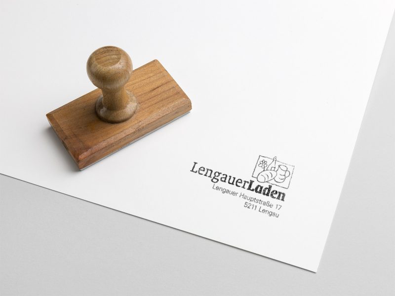 Stempel "Lengauer Laden", Lengau